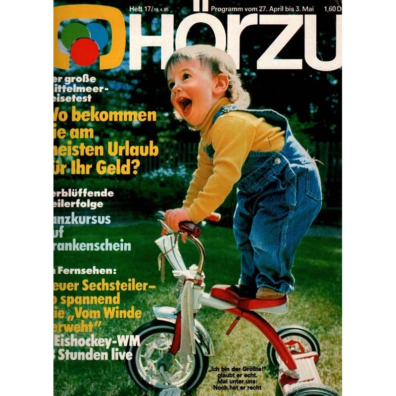 HÖRZU 17 / 27 April bis 3 Mai 1985 - Der Größte!