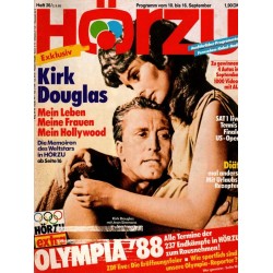 HÖRZU 36 / 10 bis 16 September 1988 - Kirk Douglas