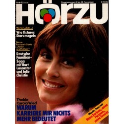 HÖRZU 45 / 8 bis 14 November 1986 - Thekla Carola Wied