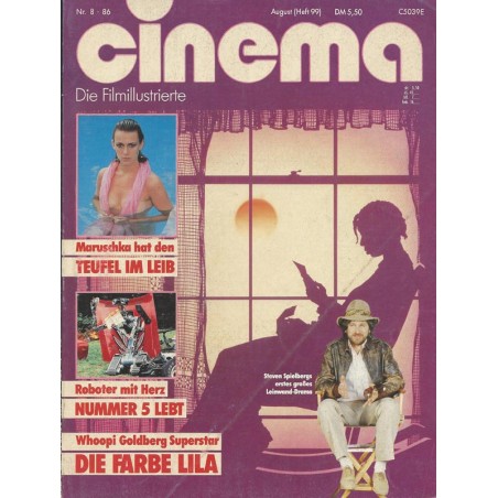 CINEMA 8/86 August 1986 - Die Farbe Lila