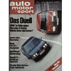 auto motor & sport Heft 6 / 15 März 1978 - Das Duell