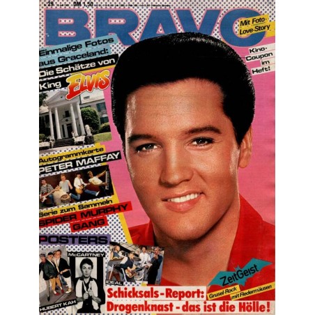 BRAVO Nr.29 / 15 Juli 1982 - Elvis Presley