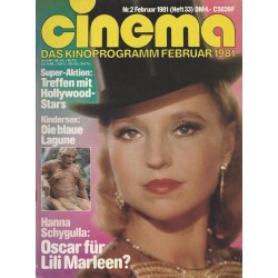 CINEMA 2/81 Februar 1981 - Hanna Schygulla: Oscar für Lili Marleen?