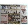Bild Zeitung Dienstag, 16 November 2021 - Lockdown für Ungeimpfte