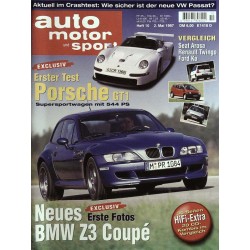 auto motor & sport Heft 10 / 2 Mai 1997 - Porsche GT1