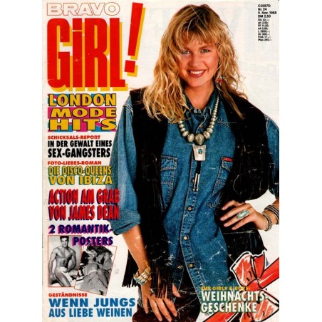 Bravo Girl Nr.24 / 9 November 1988 - London Mode Hits