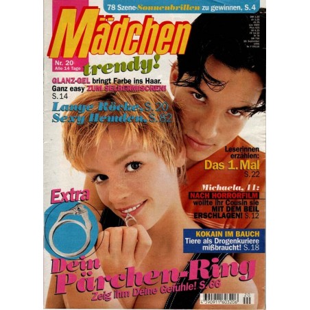 Mädchen Nr.20 / 18 September 1996 - Dein Pärchen-Ring
