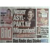 Bild Zeitung Montag, 17 Januar 2022 - Neuer Asyl-Pakt