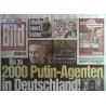 Bild Zeitung Montag, 7 März 2022 - 2000 Putin Agenten