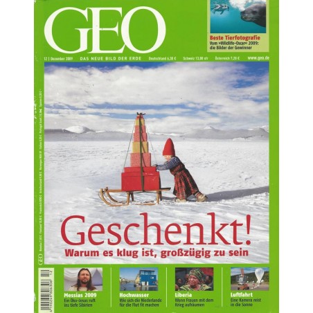 Geo Nr. 12 / Dezember 2009 - Geschenkt!