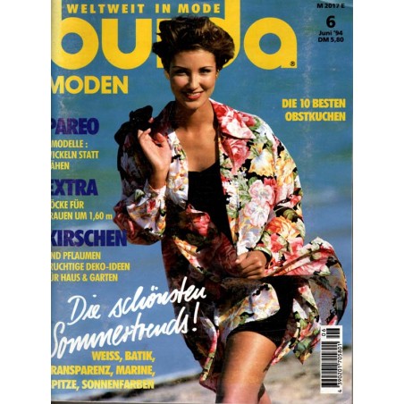 burda Moden 6/Juni 1994 - Sommertrends