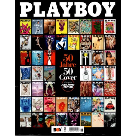 Playboy Nr.8 / August 2022 - 50 Jahre 50 Cover