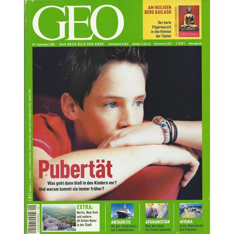 Geo Nr. 9 / September 2005 - Pubertät