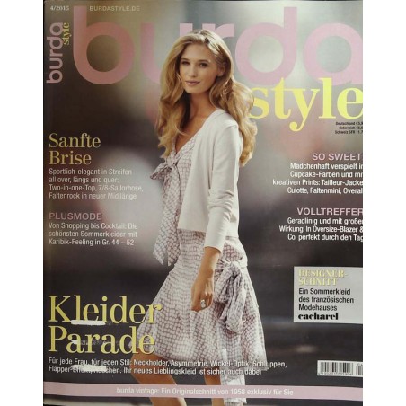 burda Moden 4/April 2015 - Kleider Parade