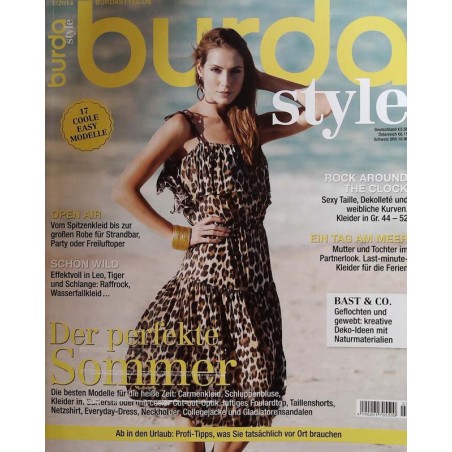 burda Moden 7/Juli 2014 - Der perfekte Sommer