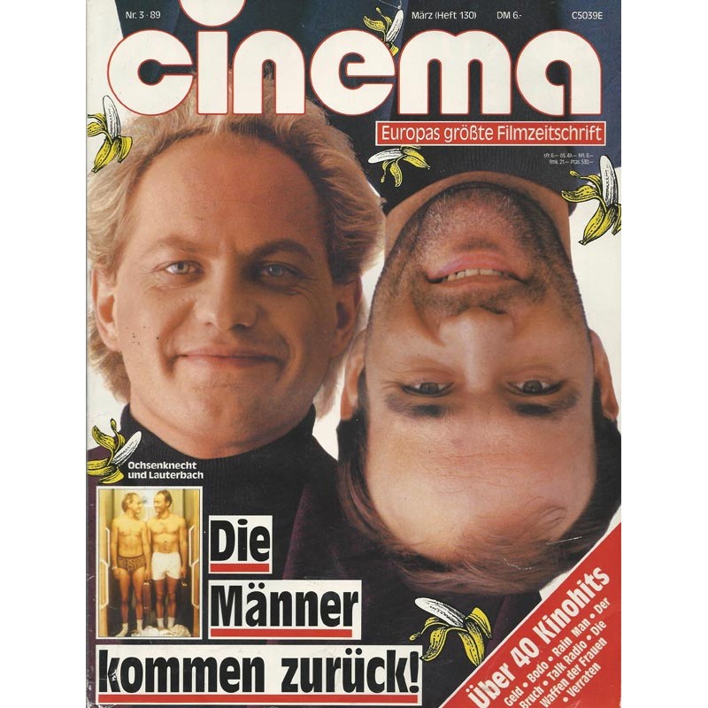 CINEMA 3/89 März 1989 - Die Männer kommen zurück!