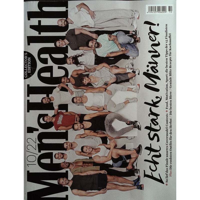 Mens Health 10/22 - Echt stark Männer!