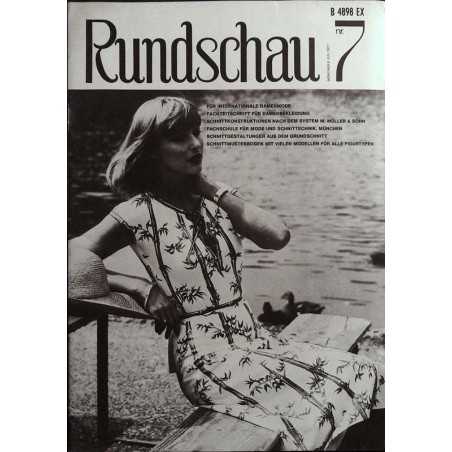 Rundschau Damenmode Nr. 7 / 6 Juli 1977 - Sommerkleid
