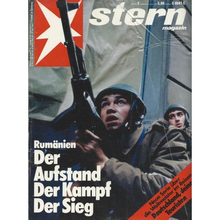 stern Heft Nr.2 / 4 Januar 1990 - Rumänien, Der Aufstand