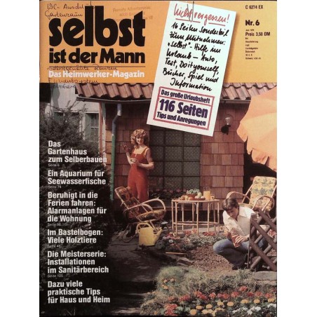 Selbst ist der Mann 6/78 Juni 1978 - Das Gartenhaus