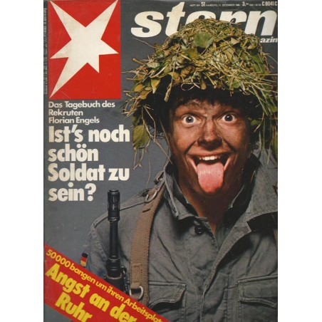 stern Heft Nr.51 / 11 Dezember 1980 - Ist´s noch schön Soldat zu sein?