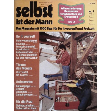 Selbst ist der Mann 5/76 Mai 1976 - Althaussanierung