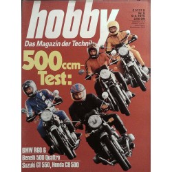 Hobby Nr.8 / 9 April 1975 - 500ccm Test
