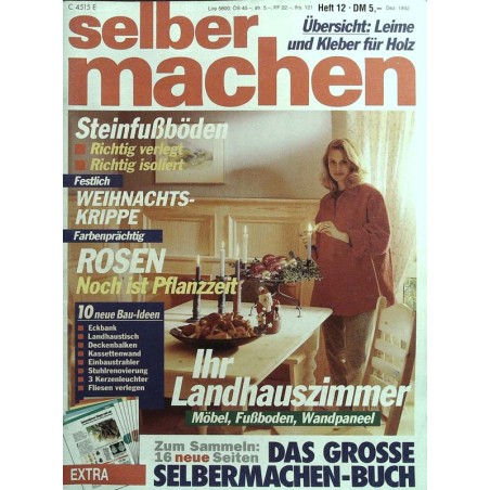 Selber machen 12/92 Dezember 1992 - Landhauszimmer