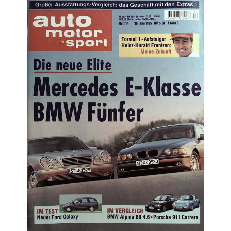 auto motor & sport Heft 14 / 30 Juni 1995 - Die neue Elite