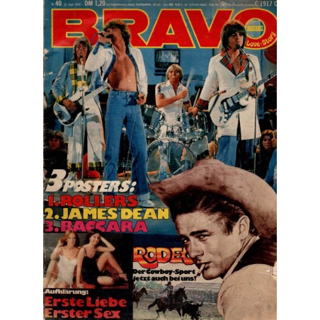 BRAVO Nr.40 / 22 September 1977 - Rollers, James Deen