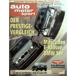 auto motor & sport Heft 24 / 17 November 1995 - Prestige