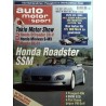 auto motor & sport Heft 22 / 20 Oktober 1995 - Honda Roadster SSM