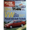 auto motor & sport Heft 21 / 6 Oktober 1995 - VW Passat