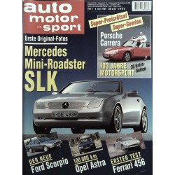 auto motor & sport Heft 8 / 8 April 1994 - Mercedes SLK