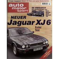 auto motor & sport Heft 25 / 2 Dezember 1994 - Jaguar XJ6