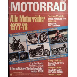 Das Motorrad Nr.19 / 21 September 1977 - Alle Motorräder