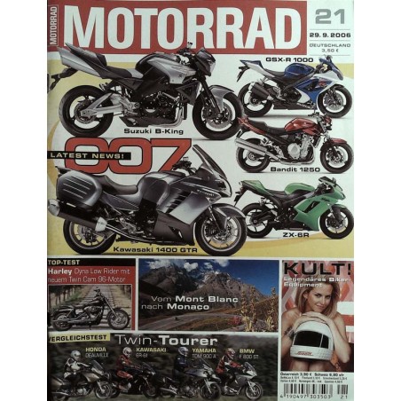 Das Motorrad Nr.21 / 29 September 2006 - Latest News