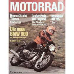 Das Motorrad Nr.17 / 24 August 1977 - Die neue BMW 800