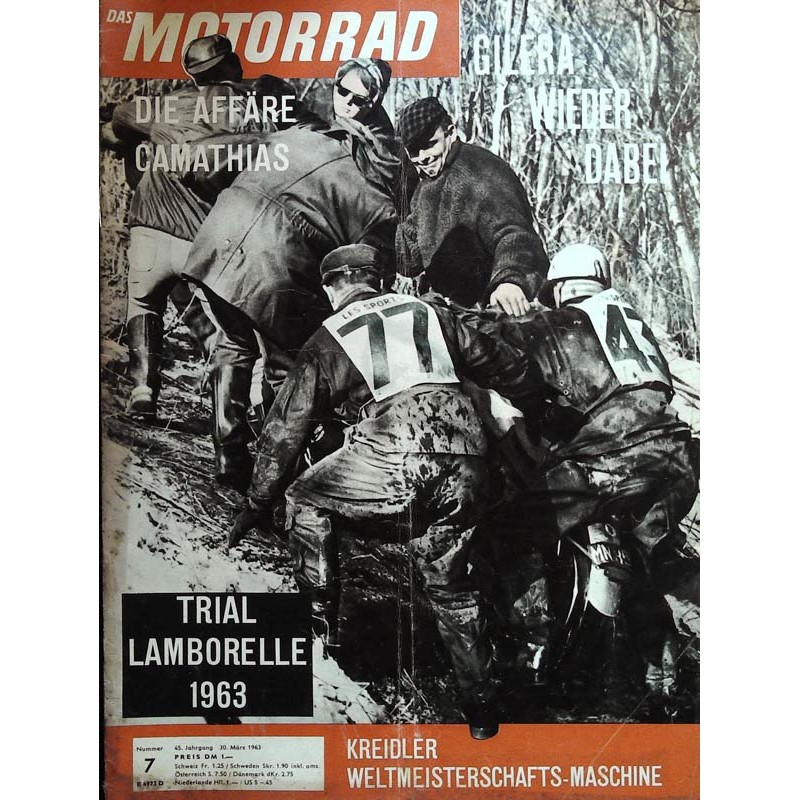 Das Motorrad Nr.7 / 30 März 1963 - Trial Lamborelle