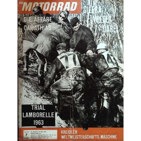 Das Motorrad Nr.7 / 30 März 1963 - Trial Lamborelle