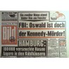 Bild Zeitung Donnerstag, 28 November 1963 - Kennedy Mörder