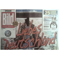 Bild Zeitung Sonderausgabe, 9 November 2014 - Liebes Deutschland