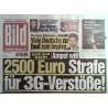 Bild Zeitung Mittwoch, 24 November 2021 - 3G-Verstöße!