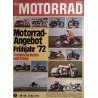 Das Motorrad Nr.6 / 25 März 1972 - Motorrad Angebot