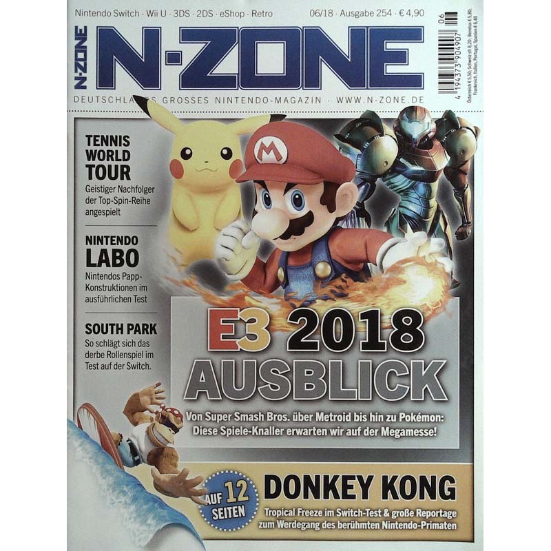 N-Zone 06/2018 - Ausgabe 254 - E3 2018 Ausblick