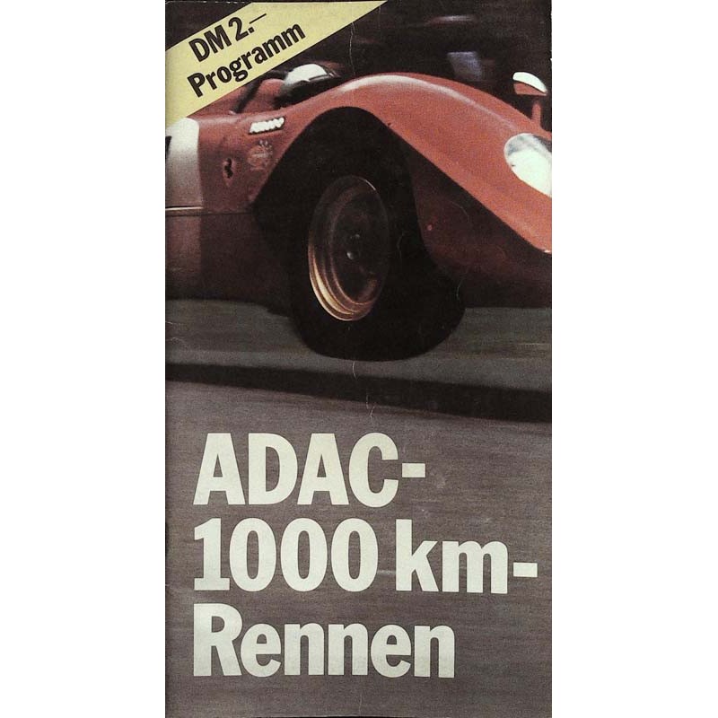ADAC 1000 km-Rennen 26./27. Mai 1973