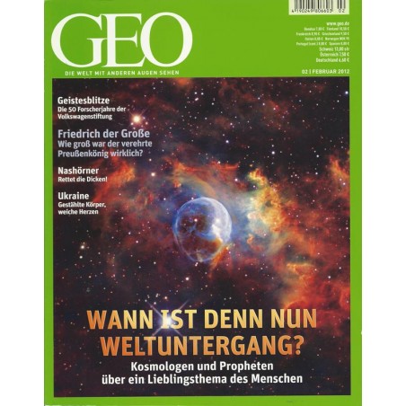 Geo Nr. 2 / Februar 2012 - Wann ist den nun Weltuntergang?