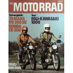 Das Motorrad Nr.24 / 29 November 1975 - Honda & Yamaha
