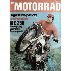 Das Motorrad Nr.18 / 5 September 1970 - Agostini privat