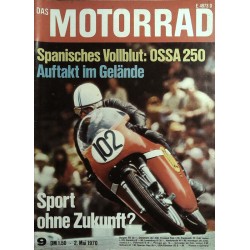 Das Motorrad Nr.9 / 2 Mai 1970 - Grand Prix Sport